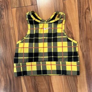 Nike Everything Plaid Sports Bra